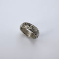 Sapphire Trio Textured Ring