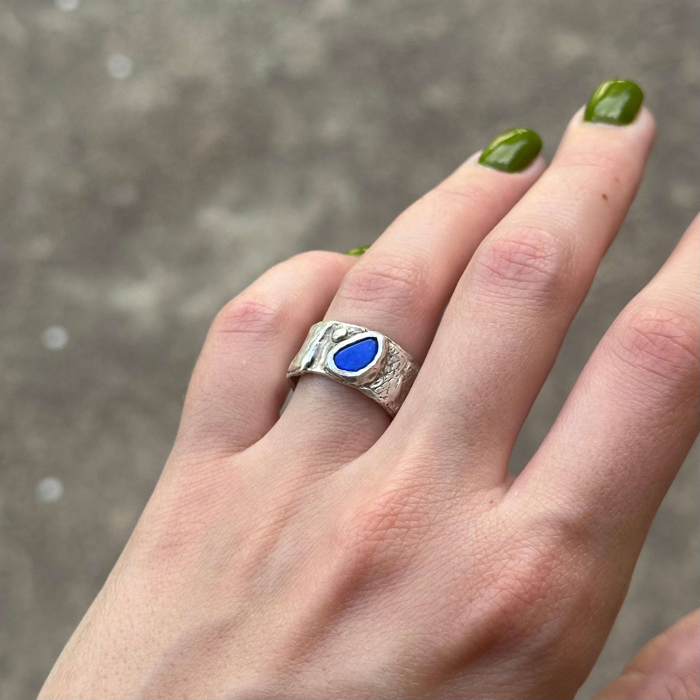 Australian Opal Chunky Band