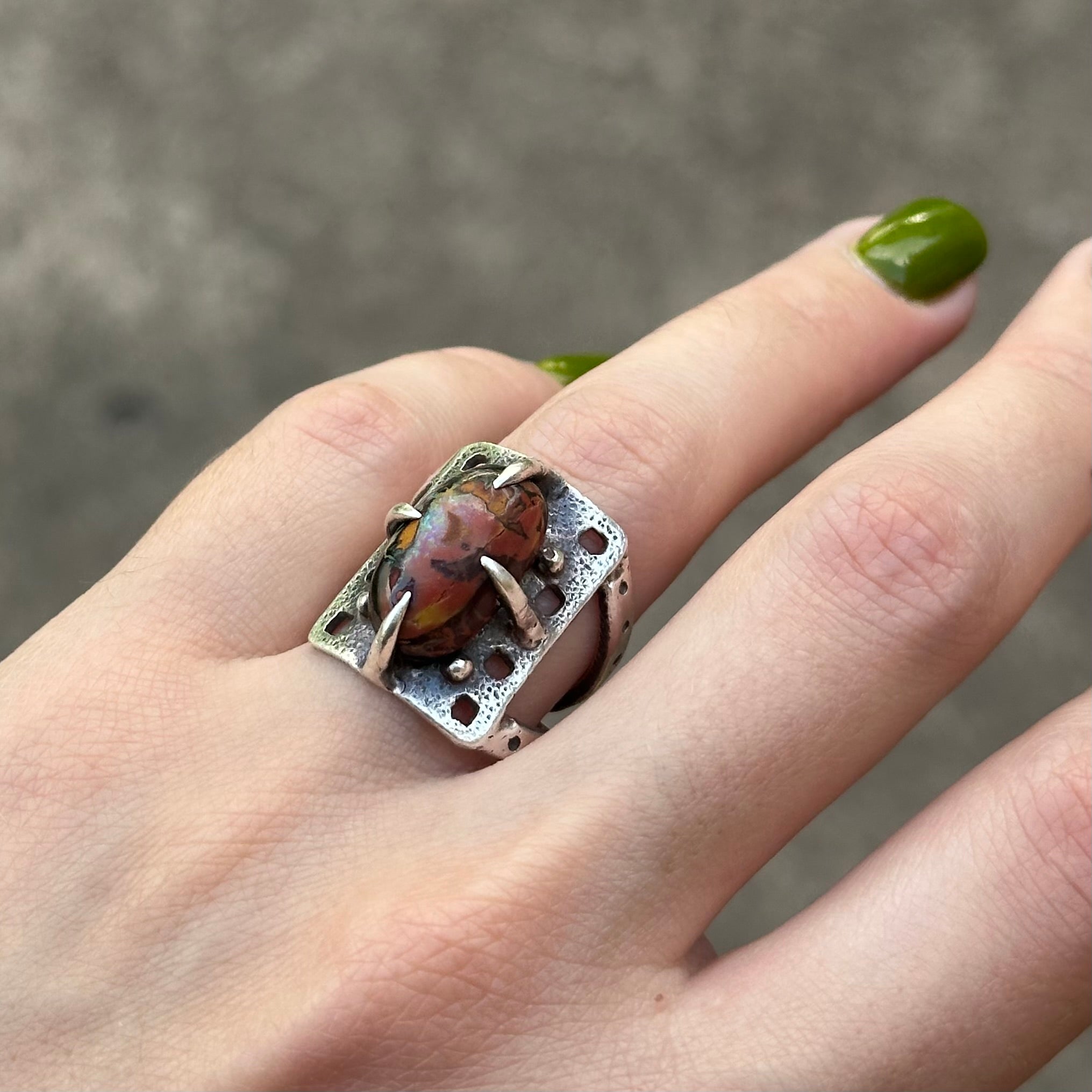 Chunky Opal Ring